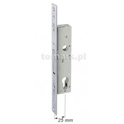 Zamek dodatkowy 25 mm do drzwi aluminiowych CISA 46210